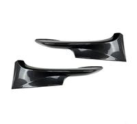 SageFurned Pare-chocs avant pour BMW Série 3 E92 E93 M-Tech 2006-2013, aileron léger en ABS aspect carbone, pas de découpe nécessaire, noir (aspect carbone 2006-2009)