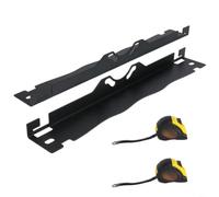 SageFurned Plaque de mesure de voie de roue en acier inoxydable avec fente de protection antidérapante pour une mesure précise de la voie sur les voitures, camions, véhicules tout-terrain, accessoires