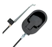 SageFurned Poignée de rechange pour canapé inclinable - Levier de câble en alliage d'aluminium pour meubles Ashley et grandes marques - Longueur totale 95 cm - Poignée de 11 cm x 6,7 cm - Noyau