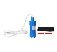 SageFurned Pompe à eau 12 V pour Thetford C200 C400 pour camping-car WC de rechange 860 l/h ABS compacte 10,5 x 3,8 cm avec tuyaux (12 V)