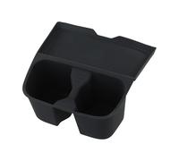 SageFurned Porte-gobelet étanche pour MG 3 2023-2025 avec tapis en silicone antidérapant, accessoire de rangement pour console centrale noire