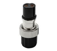 SageFurned Prise de treuil électrique pour Daiwa et Shimano, cordon d'alimentation à 2 broches, connecteur étanche IP68, 25 A 200 V, compatible avec les moulinets de pêche électriques