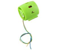 SageFurned Propulseur sous-marin sans balais pour bateau RC 12-24 V 20 A 300 KV pour maquette de bateau moteur d'entraînement d'hélice, vert