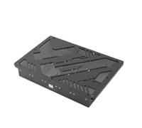 SageFurned Starlight Boîte lumineuse pour unité IGT - Accessoire de camping en acier inoxydable avec panneau acrylique transparent, noir, matériau 304, rangement multifonction pour l'extérieur