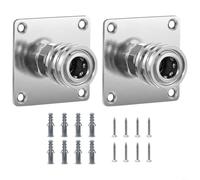 SageFurned Support de bouilloire à mousse à neige, 2 pièces de support en métal avec buse de connexion rapide de 1/4" pour les détails de voiture