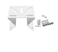 SageFurned Support de montage d'angle blanc de rechange pour Eufy Security SoloCam S340 E30 E42, fixation de caméra en métal stable pour un angle de vision optimisé, résistant aux UV pour une