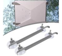 SageFurned Support de toit ouvrant à ventouse pour Starlink Mini, kit de montage de voiture avec 4 ventouses pour camping-car, yacht, bus, camping-car, support en acier inoxydable pour toit pour