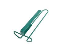 SageFurned Support de verre à vin, support de rangement à suspendre sous l'armoire pour verres à vin, champagne et cocktails, installation sans vis, vert