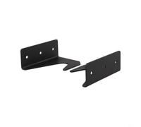 SageFurned Support mural pour béquille de support hydraulique, étagère d'outils de voiture en acier au carbone, gain de place garage pour étagère noir, 2 pièces