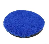 SageFurned Tampon de collecte de cire en microfibre pour polissage de voiture, disque de polissage de rechange avec mousse ondulée pour machine DA RO, entretien de la peinture et séchage rapide, pour