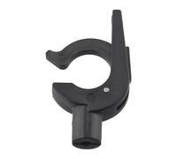 SageFurned Tonearm Rest Clip pour tourne-disque Technics SL-1200 MK2/MK3/M5D, support de bras en plastique, noir, 3 x 0,6 cm