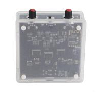 SageFurned Touchable pour haut-parleur de bobine Tesla boîte à musique sans fil Arcs Plasma Chant éducatif Science Demo Acrylique Décoration de bureau Noir (EU Glod)