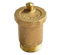 SageFurned Vanne d'aération automatique en laiton pour chauffe-eau solaire, vanne de libération d'air de type diaphragme avec haute température et résistante à la rouille pour modèles DN15, DN20, DN25