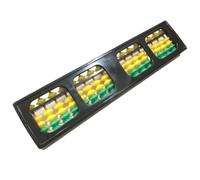 SAGELSHN Boulier Abaque éducatif Boulier À 5 Perles Et 17 Chiffres De Style Vintage, Calculatrice Chinoise Japonaise, Outil Comptage for L'apprentissage des Mathématiques Professionnel