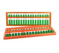 SAGELSHN Boulier Abaque éducatif Lot De 2 Bouliers À 17 Chiffres, Outil Calcul Mathématique Chinois, Style Vintage, for La Décoration Maison Et L'éducation Professionnel