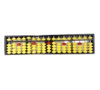 SAGELSHN Boulier Abaque éducatif Outil De Comptage Boulier À 17 Chiffres, Mathématique Chinois for Débutant, Apprentissage Éducatif Professionnel
