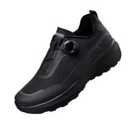 SAGELSHN Chaussures de Randonnée Trekking Chaussures de randonnée d'extérieur à semelles souples for hommes avec bouton rotatif Sports Camping Outdoor(43)