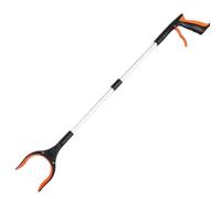 SAGELSHN Pince Ramasse Objet Lot De 2 Pinces Magnétiques en Aluminium, Légères Et Pliables Ergonomique Pince(Oranje)