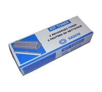 Sagem Kit de toner Agoris 4520 – Noir – Pack de 2 – Compatible Fax 925i/955i