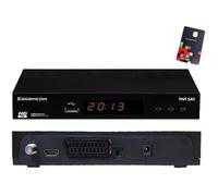 SAGEMCOM DS81HD DÉCODEUR SATELLITE TNTSAT AVEC CARTE TNTSAT