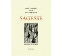 Sagesse Paul Verlaine (Auteur), Maurice Denis (Auteur)