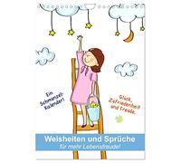 Sagesses et proverbes pour plus de joie de vivre !, Version française (Calendrier mural 2026 DIN A4 portrait), Calendrier CALVENDO mensuel