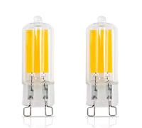 SageSunny Ampoule G9 LED 3W 220V 3000K 500LM LED Lumière blanche Equivalent 20W Halogène G9 Non Dimmable Économie Ampoules pour Chambre Salon Cuisine Jardin, Pack of 2, 1 an garantie