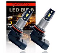 SageSunny Ampoule LED HB4 9006 9005 Antibrouillard Feux de Jour Anti-erreur ODB Pur Blanc 6000K lamp replacement de voiture, PLUG & PLAY- Une Garantie D'un An