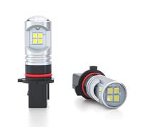 SageSunny Ampoule p13w LED antibrouillard DC 10-30 V 6000 K xénon blanc anti erreur pour feux de jour, feux de clignotant, eclairage diurne, lot de 2, garantie 18 mois