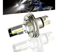 SageSunny Ampoule P45T LED H5 R2 de phare DC 9-85v 15W 3000lm feux croisement et feu Route 6000k blanc pour elairage de moto, voiture, quad, plug&play - garantie 18 mois