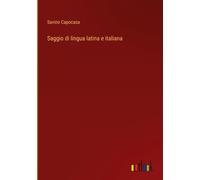 Saggio Di Lingua Latina E Italiana