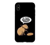 S'agit-il d'un Capybara sans Gluten, Une drôle de Sensibilisation à la maladie cœliaque Coque pour iPhone XS Max