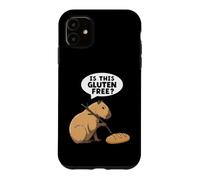 S'agit-il d'un Capybara sans Gluten, Une drôle de Sensibilisation à la maladie cœliaque Coque pour iPhone 11