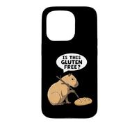 S'agit-il d'un Capybara sans Gluten, Une drôle de Sensibilisation à la maladie cœliaque Coque pour iPhone 15 Pro