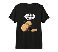 S'agit-il d'un Capybara sans Gluten, Une drôle de Sensibilisation à la maladie cœliaque T-Shirt Haut de Gamme