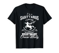 Sagittaire Astrologie Signe du Zodiaque Horoscope Anniversaire Drôle T-Shirt Graphique avec Valeur