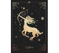 Sagittaire: Carnet de notes | Signe astrologique du Sagittaire | 120 pages lignées | Design élégant