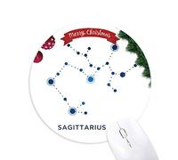 sagittaire constellation signe zodiaque tapis de souris en caoutchouc de sapin de noël