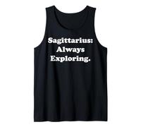 Sagittarius Always Exploring Zodiac Sign Débardeur