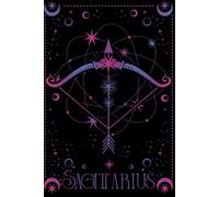 Sagittarius Astrology Journal: 6x9 Lined Notebook for Reflection & Manifestation - Pink & Purple Edition
