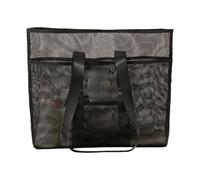 Sagnelli de plage pour femmes - fourre-tout en maille, organisateur pliable | Sac à bandoulière portable de grande capacité pour serviettes, maillots de bain, lunettes de soleil, crème solaire, plis