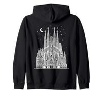 Sagrada Familia Barcelone by Night Sweat à Capuche