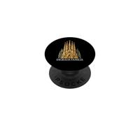 Sagrada Familia Barcelone Espagne Basilique Architecture PopSockets PopGrip Adhésif