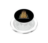 Sagrada Familia Barcelone Espagne Basilique Architecture PopSockets PopGrip pour MagSafe