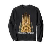 Sagrada Familia Barcelone Espagne Basilique Architecture Sweatshirt