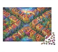 Sagrada Familia Puzzle 1000 Pièces Difficile Puzzles pour Adults DIY Jigsaw Puzzle Casse-tête De Jeu Familial Jouets De Défi 70x50cm/1000pcs