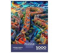 Sagrada Familia Puzzle 1000 Pièces Difficile Puzzles pour Adults DIY Jigsaw Puzzle Casse-tête De Jeu Familial Jouets De Défi 38x26cm/1000pcs