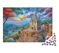 Sagrada Familia Puzzle 1000 Pièces pour Adultes Et Enfants Difficile DIY Jigsaw Puzzle Casse-tête De Jeu Familial Jouets De Défi 38x26cm/1000pcs