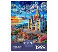 Sagrada Familia Puzzle 1000 Pièces pour Adultes Et Enfants Difficile DIY Jigsaw Puzzle Casse-tête De Jeu Familial Jouets De Défi 38x26cm/1000pcs