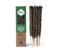 SAGRADA MADRE - Encens en bâton - Bâtons 100 % naturels - env. 8 bâtons par paquet (EUCALYPTUS, LAURIER et CÈDRE)